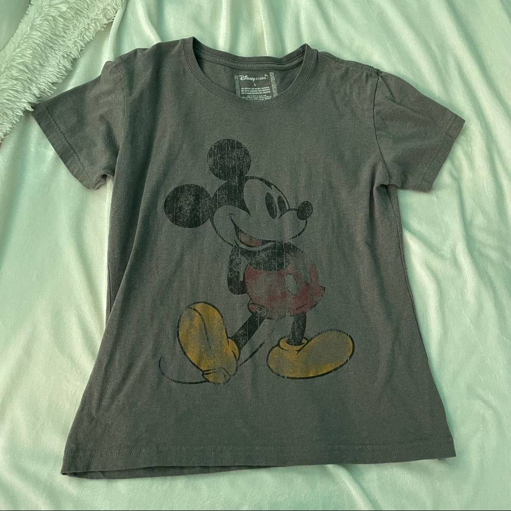 Mickey faded tee